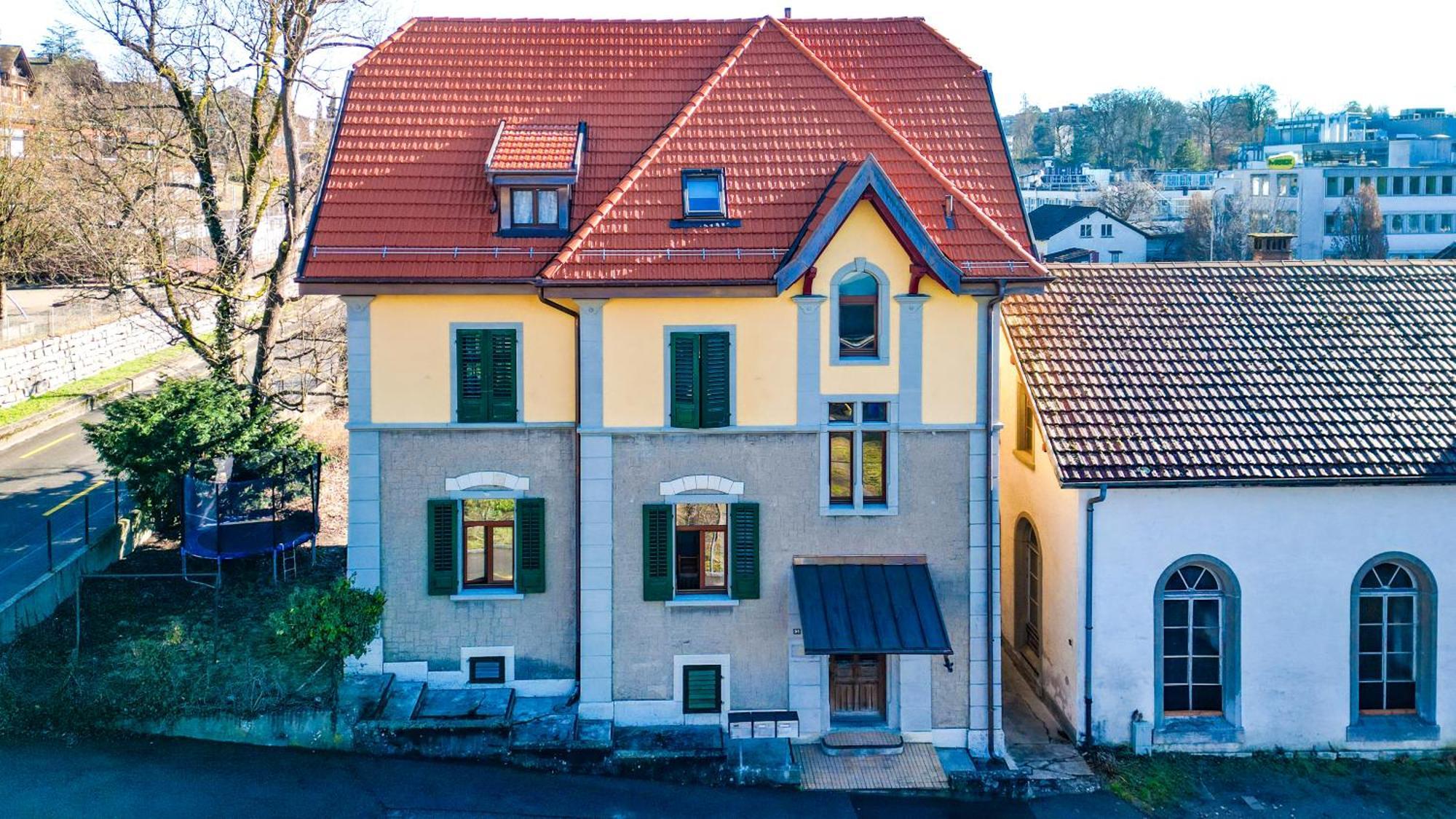 Gruben Apartments 2 Schlafzimmer Schaffhausen Buitenkant foto